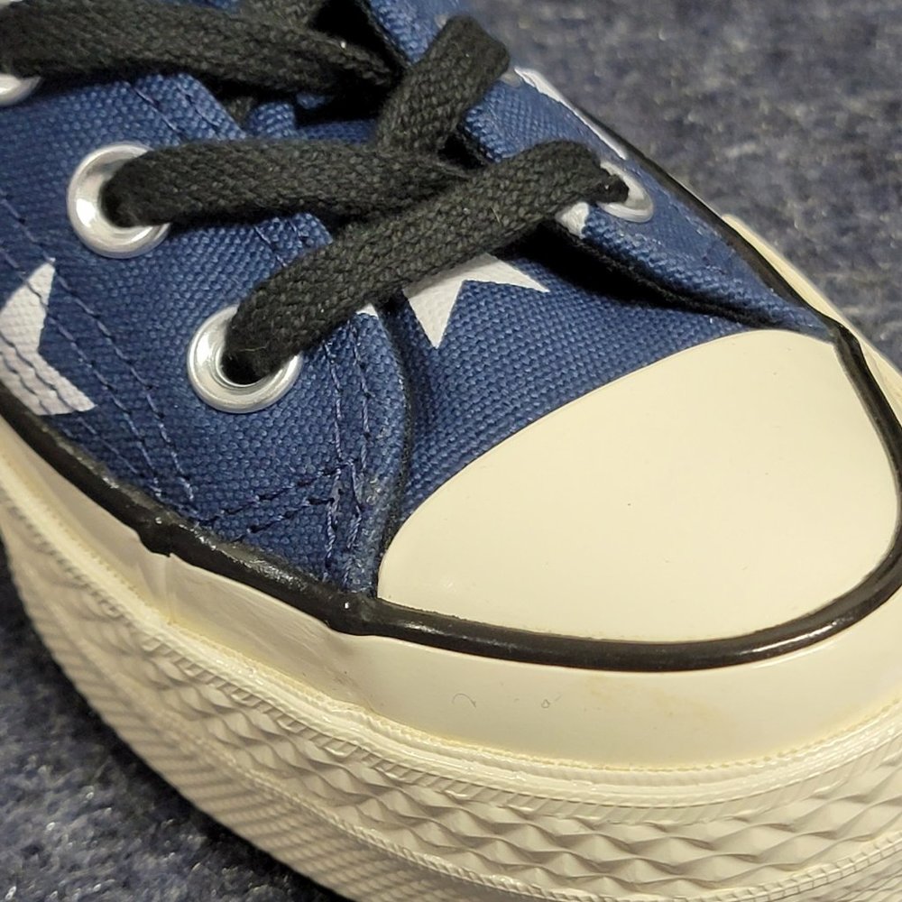 Converse Women's Chuck 70 Hi Archive Print Canvas 163409C Navy/White/Egret Sze 5 - Picture 7 of 10